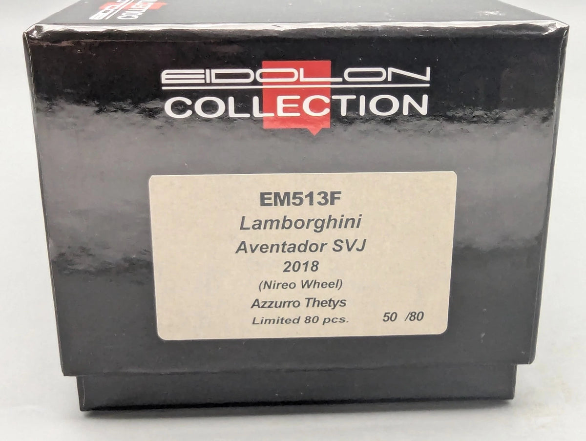 Eidolon Make Up 1:43 Lamborghini Aventador SVJ 2018 Limited 50/80 Azzurro T. OVP