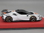Modellautos 1:43 BBR Concept43 Ferrari SF90 XX Stradale Ltd 12/20 Weiß mit OVP