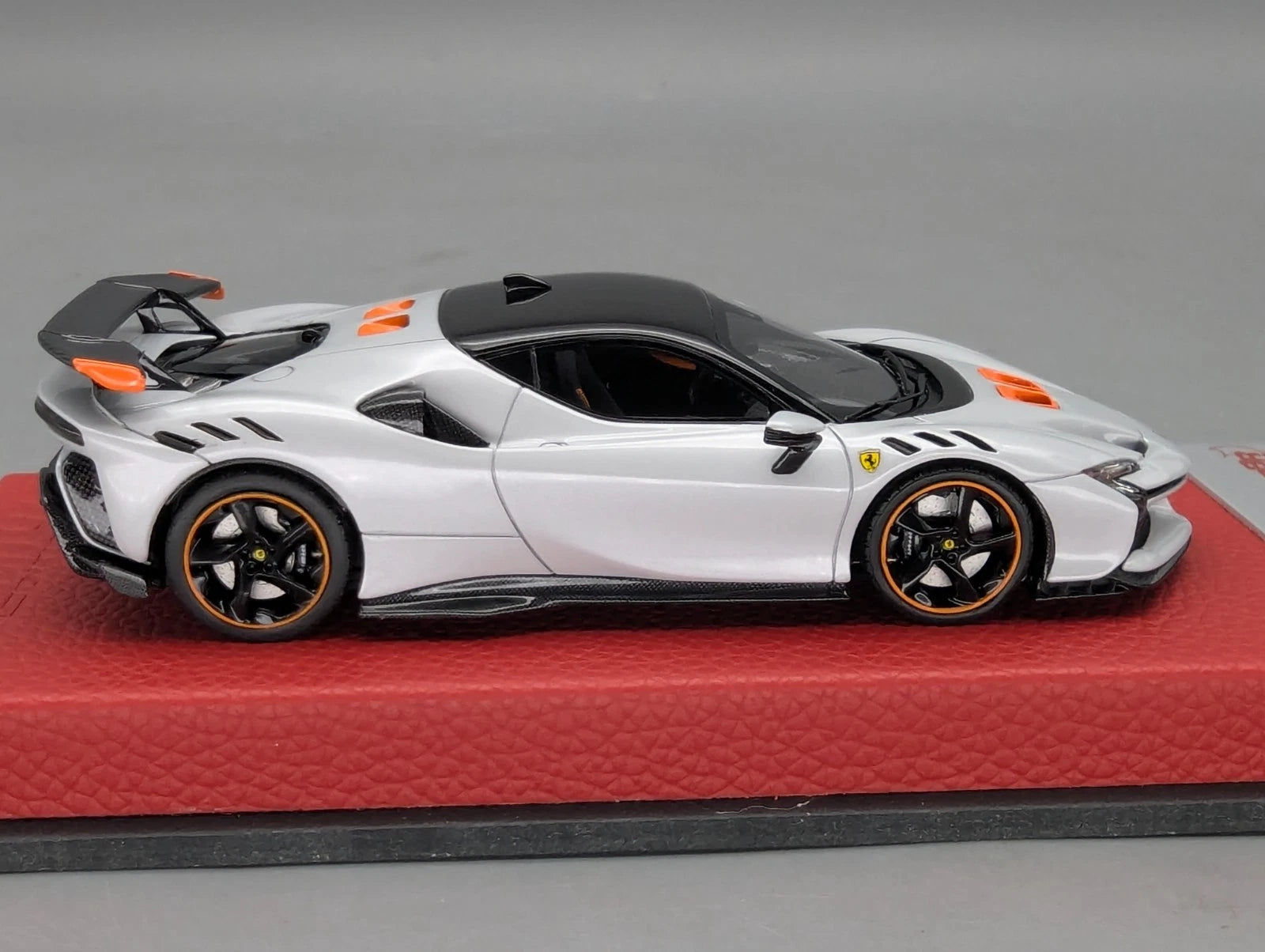 Modellautos 1:43 BBR Concept43 Ferrari SF90 XX Stradale Ltd 12/20 Weiß mit OVP