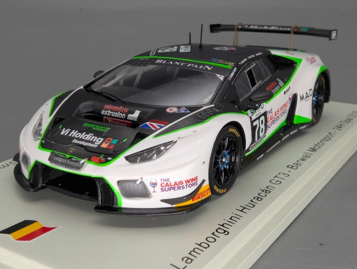Modellautos 1:43 Spark SB293 Lamborghini Huracan GT3 24h Spa 2016 #78 OVP