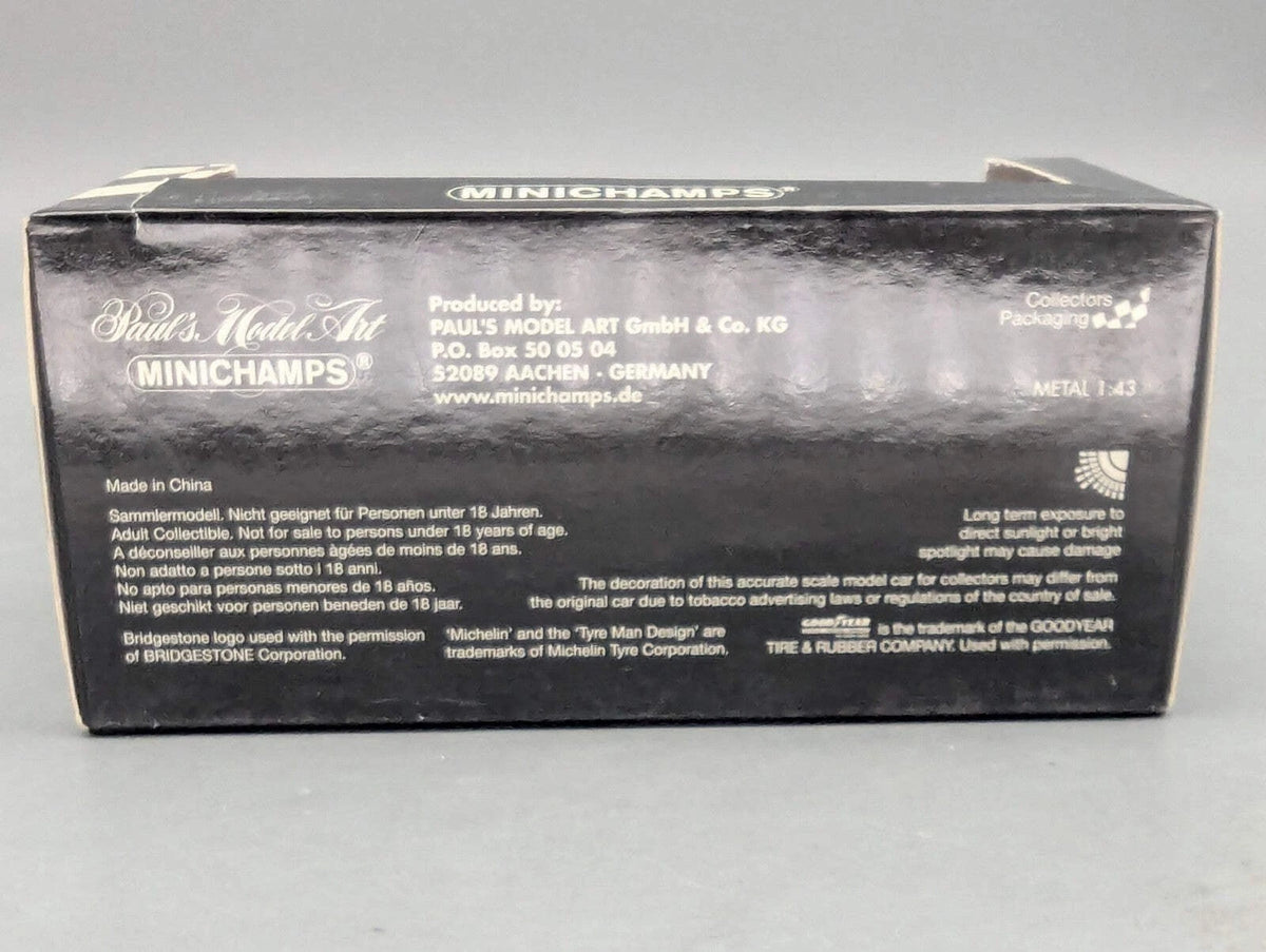 Modellautos 1:43 Minichamps Mercedes Benz C-Klasse DTM 2006 #10 J. Alesi mit OVP