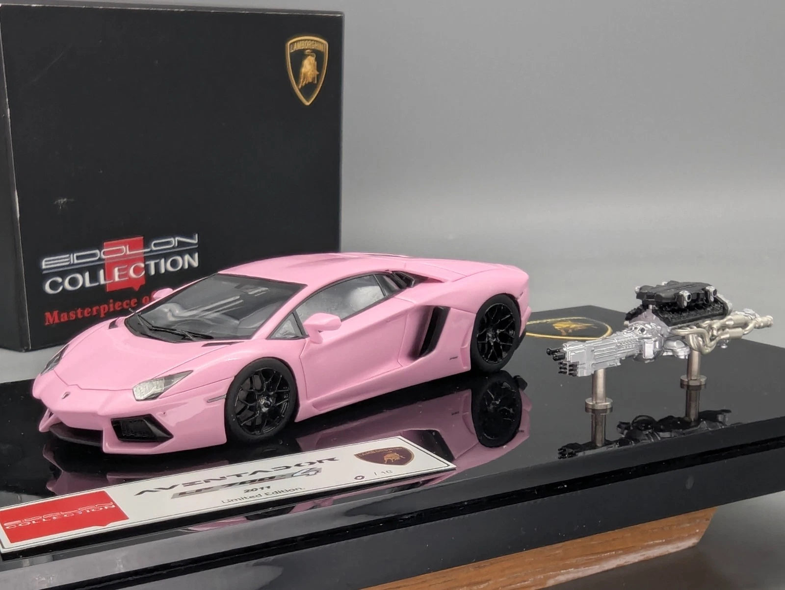 Eidolon Make Up 1:43 Lamborghini Aventador LP700-4 2011 Engine Set 00/10 OVP