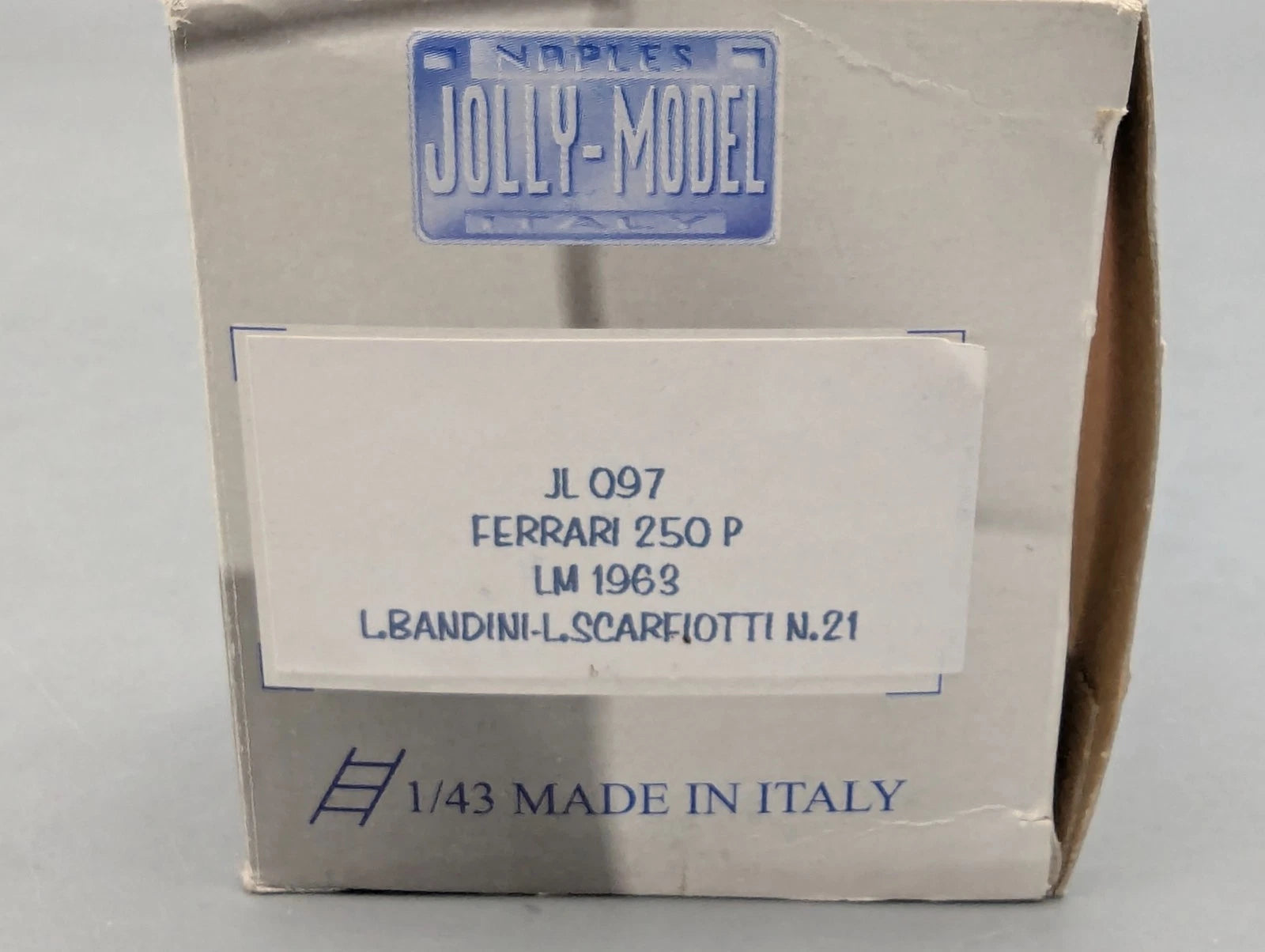 Modellautos 1:43 Jolly Model Ferrari 250P Le Mans 1963 #21 mit OVP