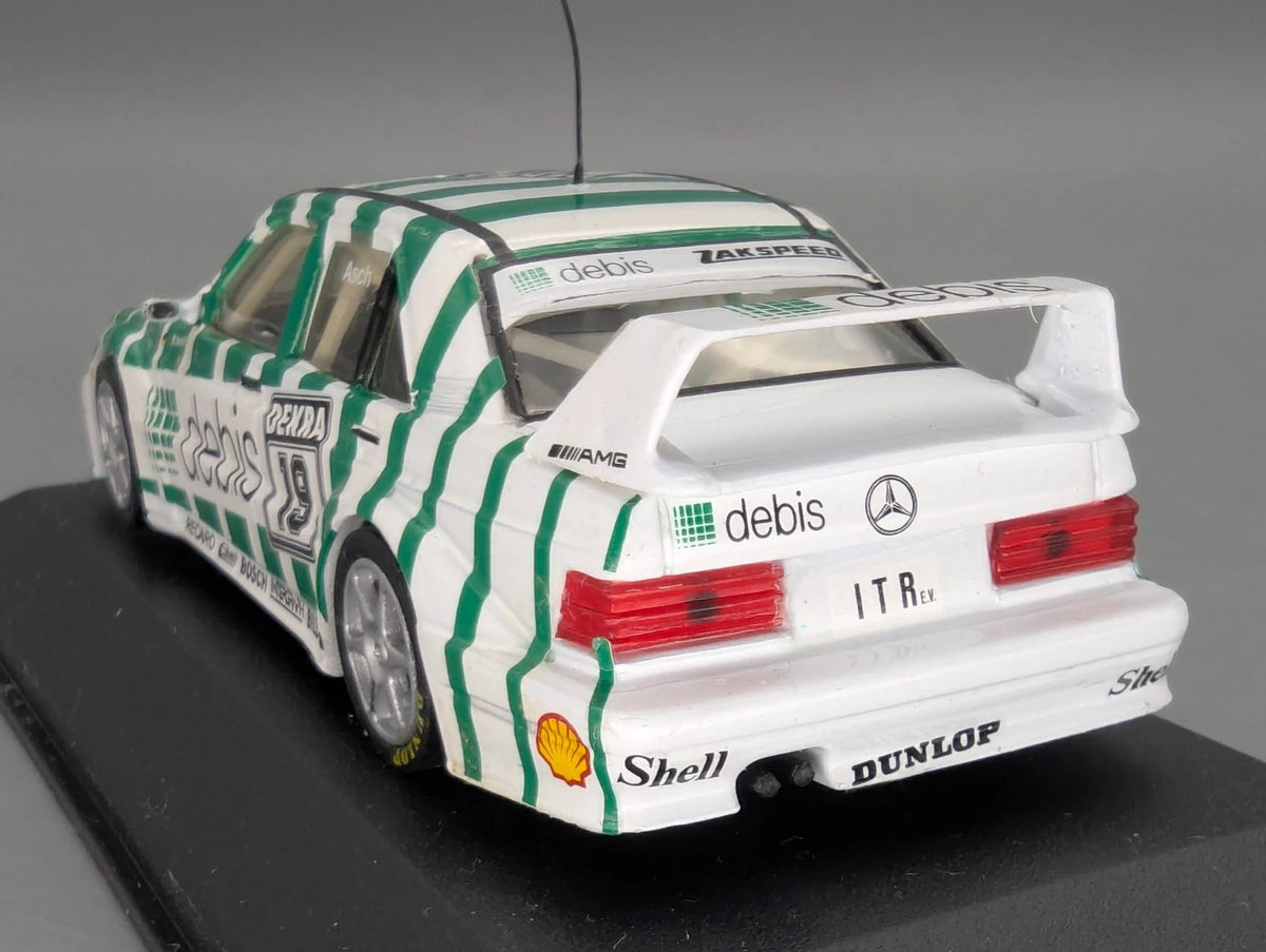 Modellautos 1:43 Minichamps Mercedes Benz 190E EVO2 2. Version 1992 #19 Asch OVP