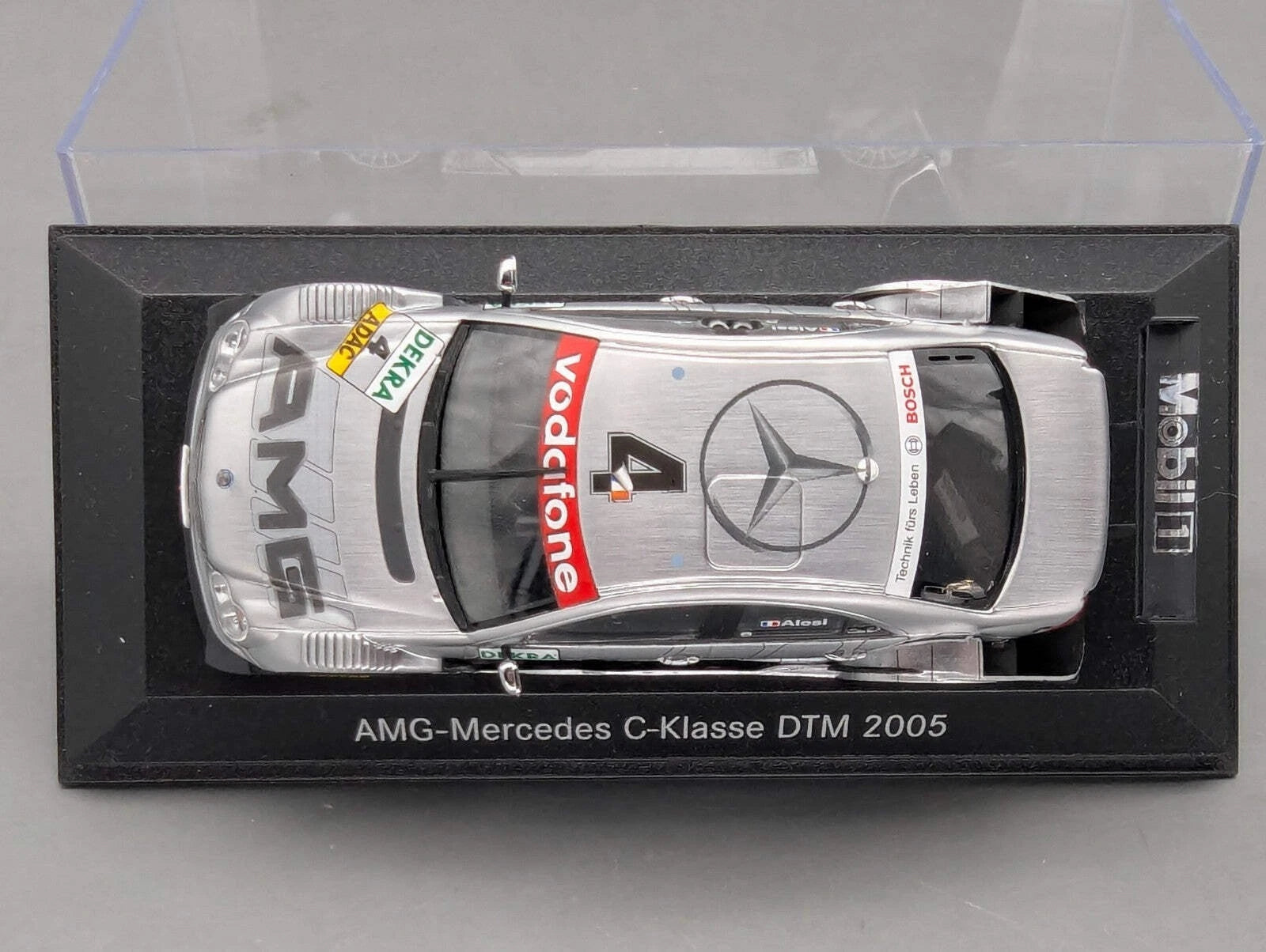 Modellautos 1:43 Minichamps AMG Mercedes Benz C-Klasse DTM 2005 #4 J. Alesi OVP