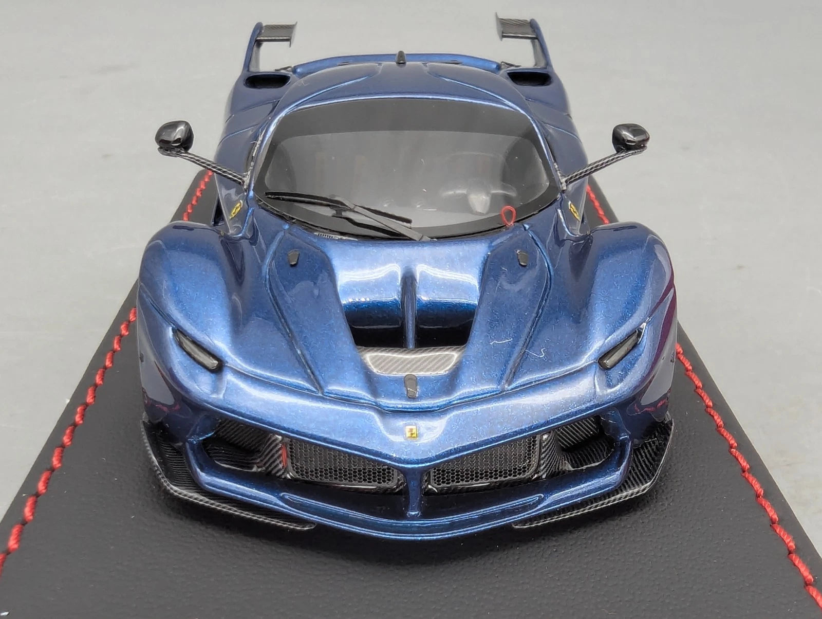 Modellautos 1:43 BBR Deluxe Calsito Ferrari FXX-K Blue Nart Ltd 01/20 OVP