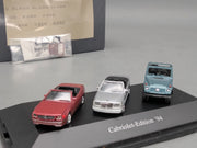 Modellauto H0 1:87 Herpa Mercedes Benz Cabriolet Edition '94 3-tlg Set mit OVP