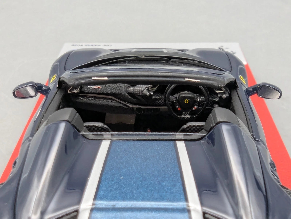 Modellautos 1:43 BBR Concept43 Ferrari 488 Pista Spider RHD Blu P. Ltd 01/20 OVP