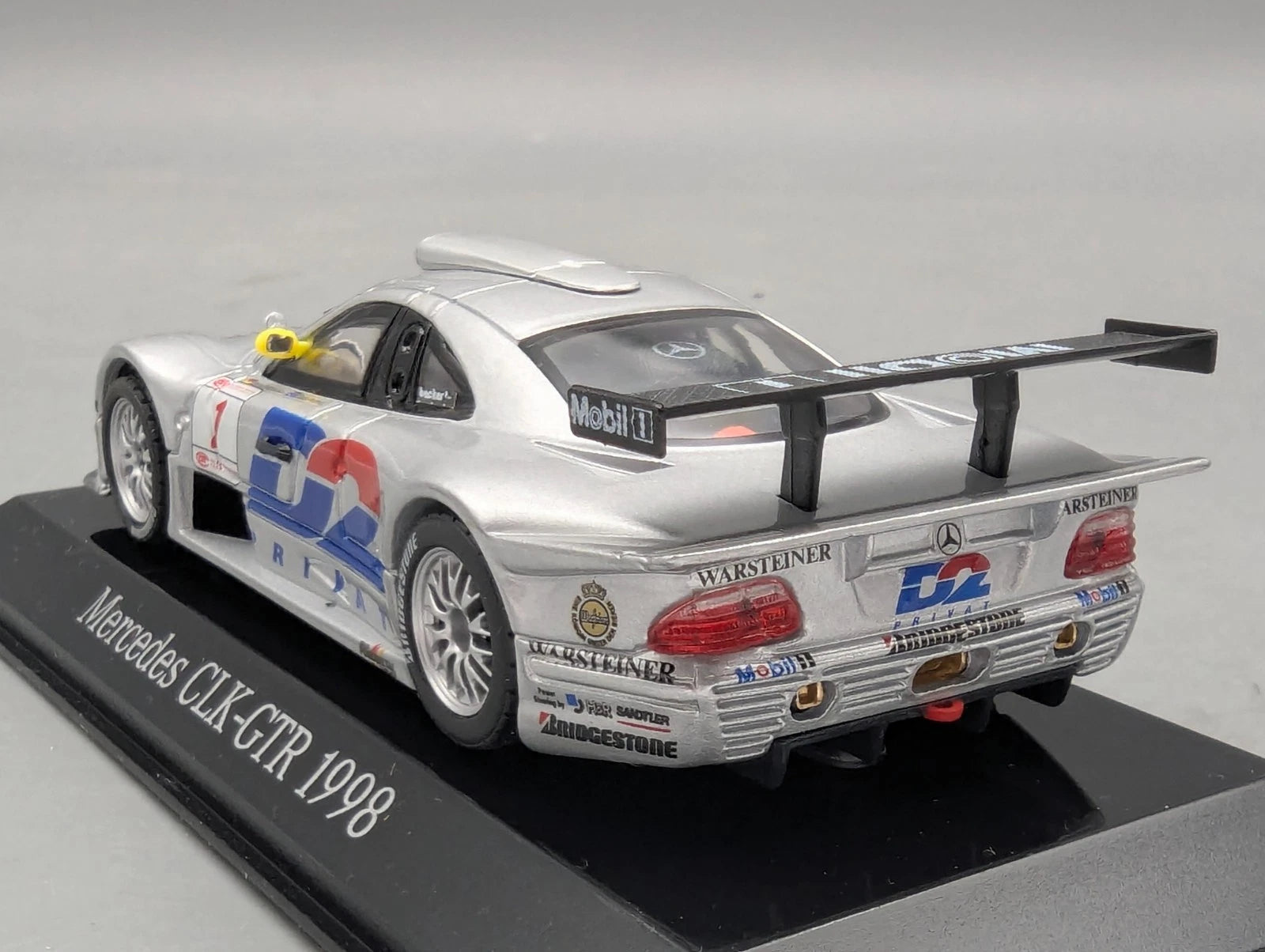 Modellautos 1:43 Maisto Mercedes Benz CLK-GTR 1998 #1 mit  Dealer OVP