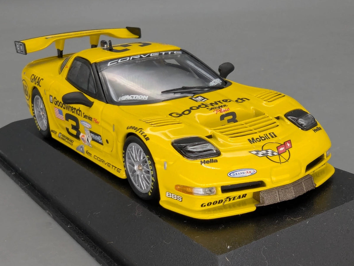 Modellautos 1:43 Action Chevrolet Corvette C5-R GTS 24h Daytona 2001 #3 mit OVP