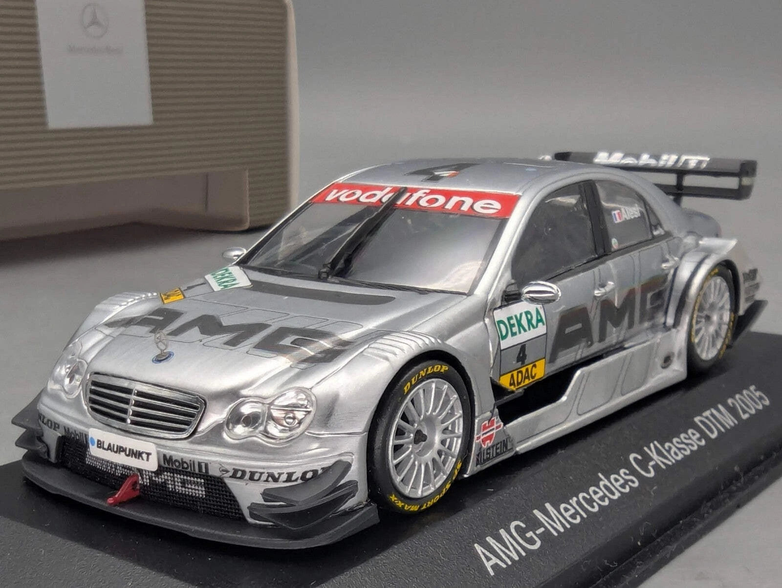 Modellautos 1:43 Minichamps AMG Mercedes Benz C-Klasse DTM 2005 #4 J. Alesi OVP
