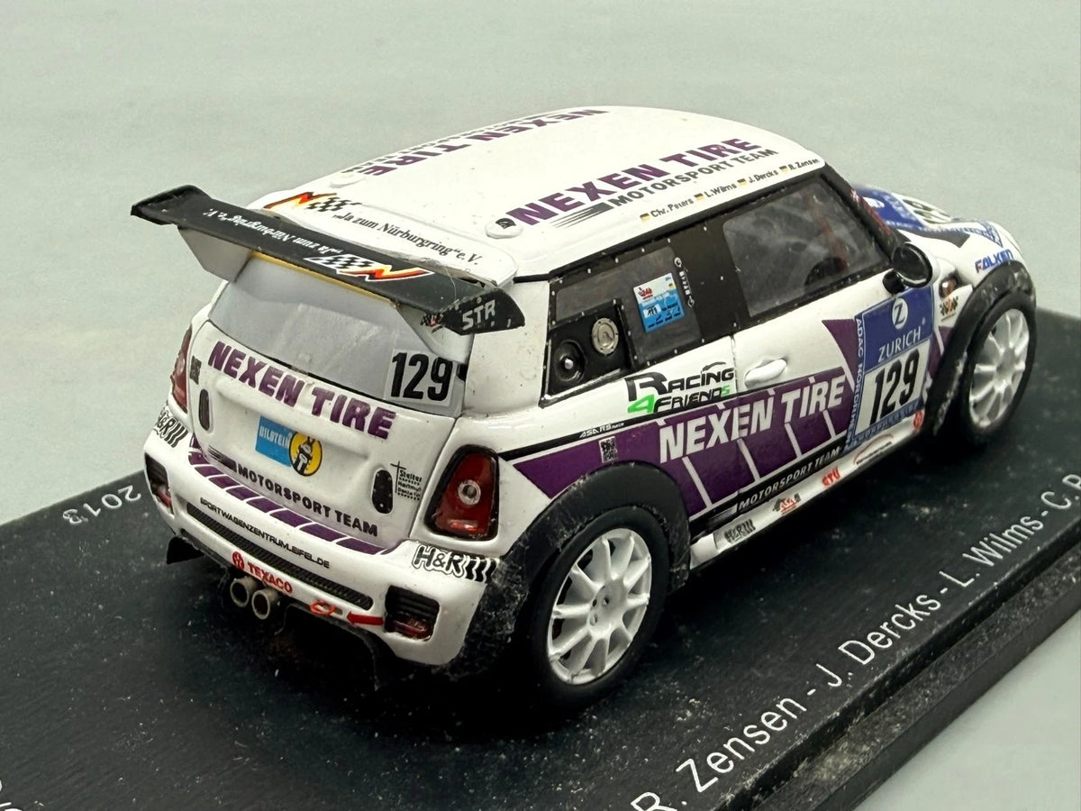 Modellautos 1:43 Spark Mini JCW #129 24h Nürburgring 2013 + OVP