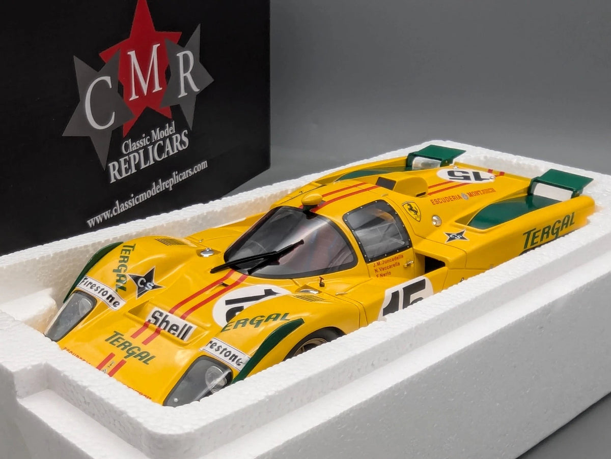 Modellautos 1:18 CMR 018 Ferrari 512M 24h Le Mans 1971 #15 mit OVP