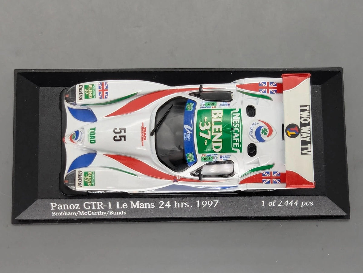 Modellautos 1:43 Action Panoz GTR-1 24h Le Mans 1997 Team DPR #55 mit OVP