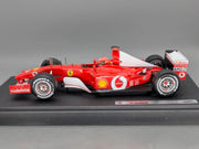 Modellautos 1:18 Hot Wheels Racing 54626 Ferrari F2002 #1 M. Schumacher OVP