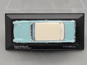 Modellautos 1:43 Minichamps Opel Rekord P2 1960 Blau Grau mit OVP