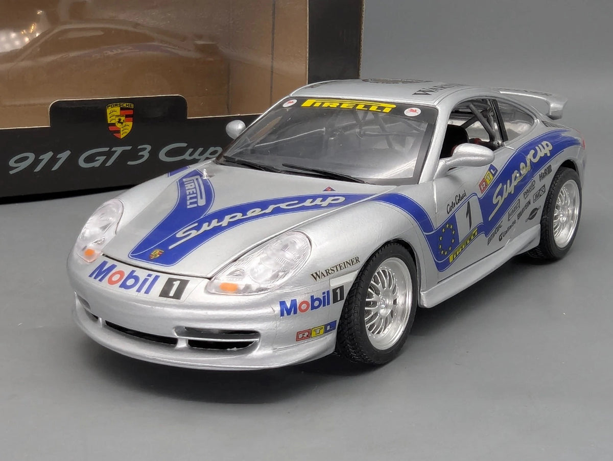 Modellautos 1:18 Bburago Porsche 911 GT3 Cup #1 mit WAP Dealer OVP