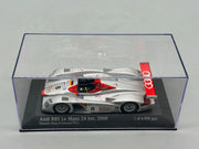 Modellautos 1:43 Minichamps Audi R8S Winner Le Mans 24h 2000 #8 mit OVP