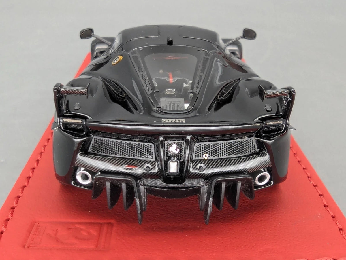 Modellautos 1:43 BBR Deluxe Calsito Ferrari FXX-K Gloss Black Ltd 03/20 OVP