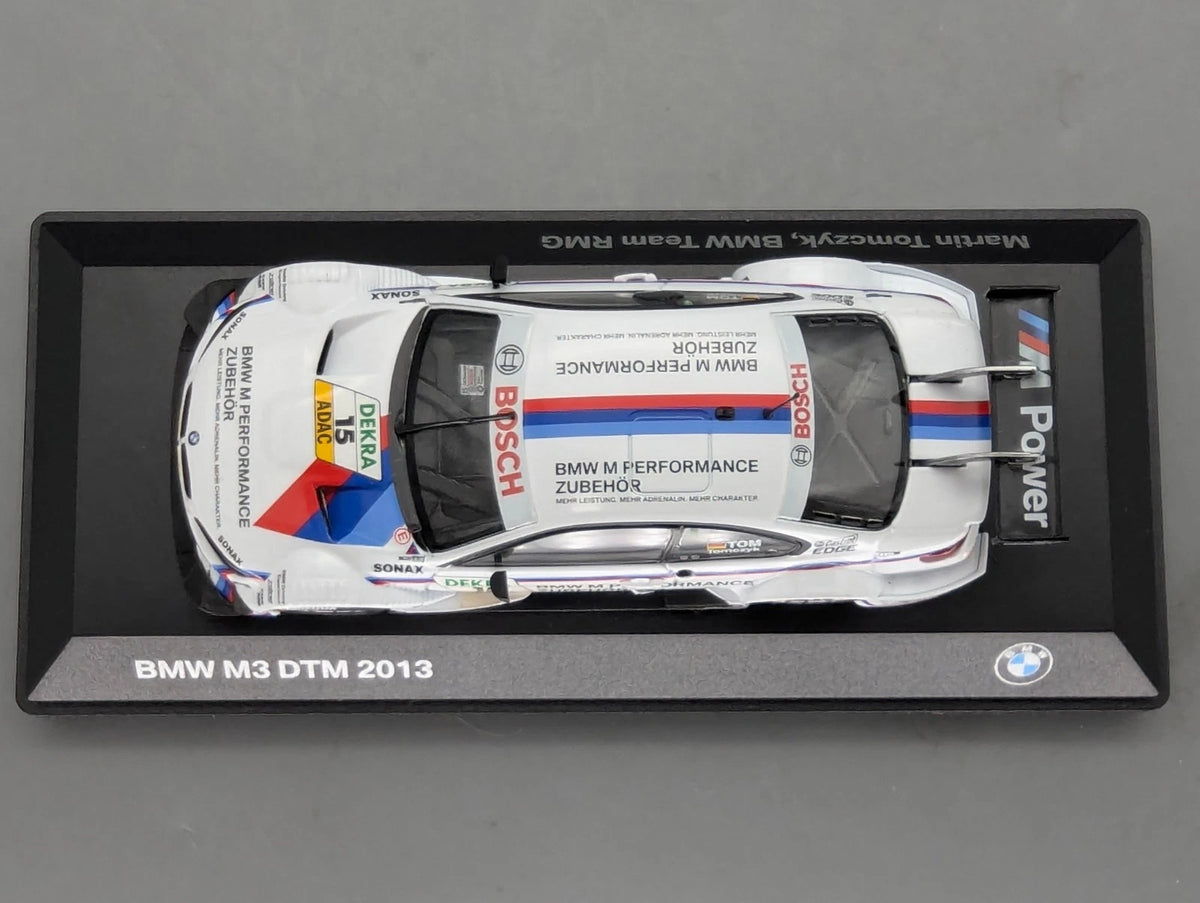 Modellautos 1:43 Minichamps BMW M3 DTM 2013 #15 Tom Tomczyk mit Dealer OVP