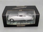 Modellautos 1:43 Minichamps Bentley R-Type Continental 1955 Silber mit OVP