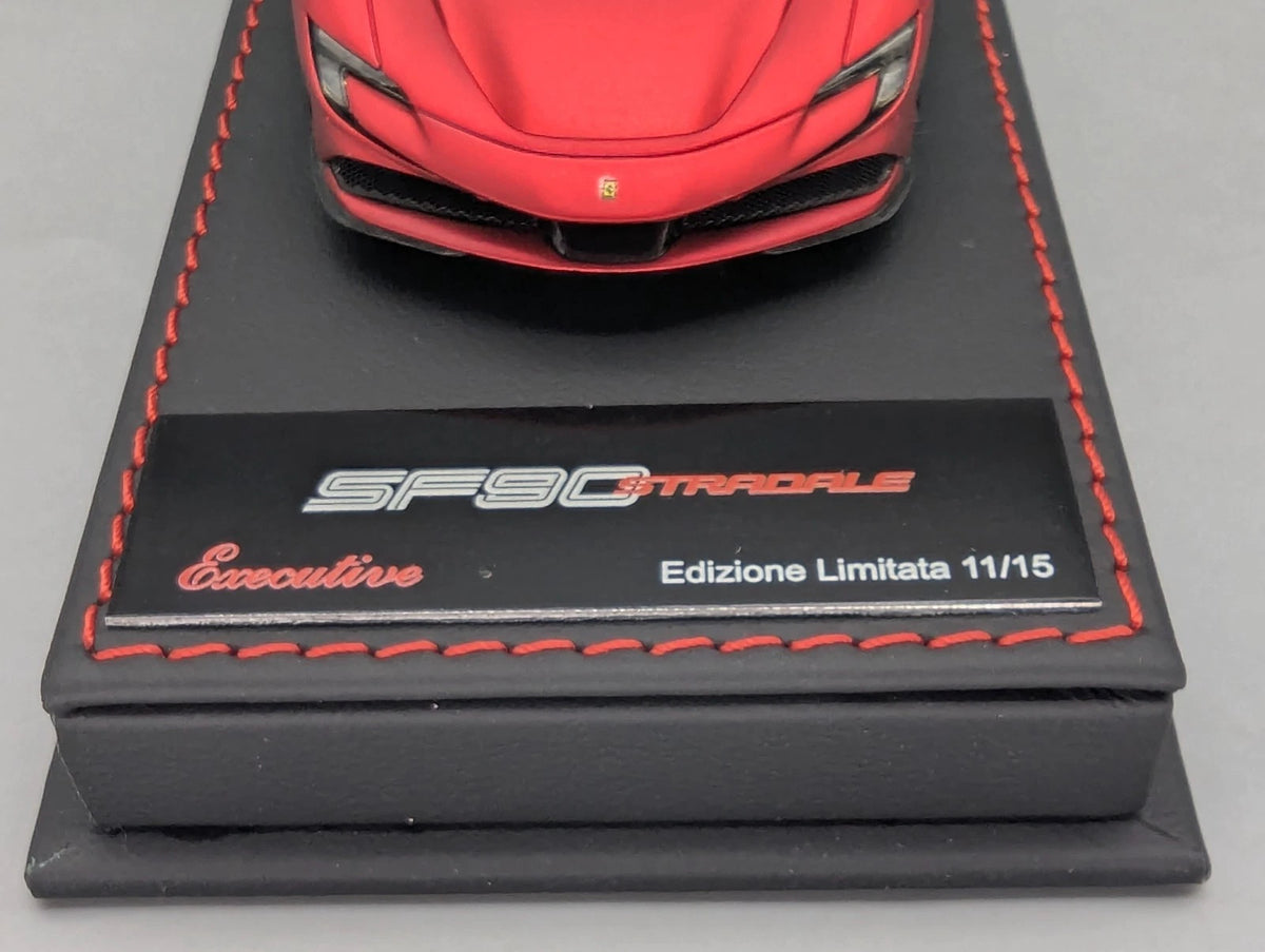Modellautos 1:43 BBR Executive Calsito Ferrari SF90 Stradale M Red Ltd 11/15 OVP