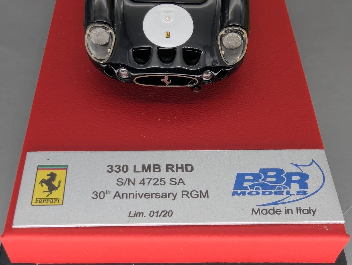Modellautos 1:43 BBR RGM Ferrari 330 LMB RHD S/N 4725 SA Ltd 01/20 OVP
