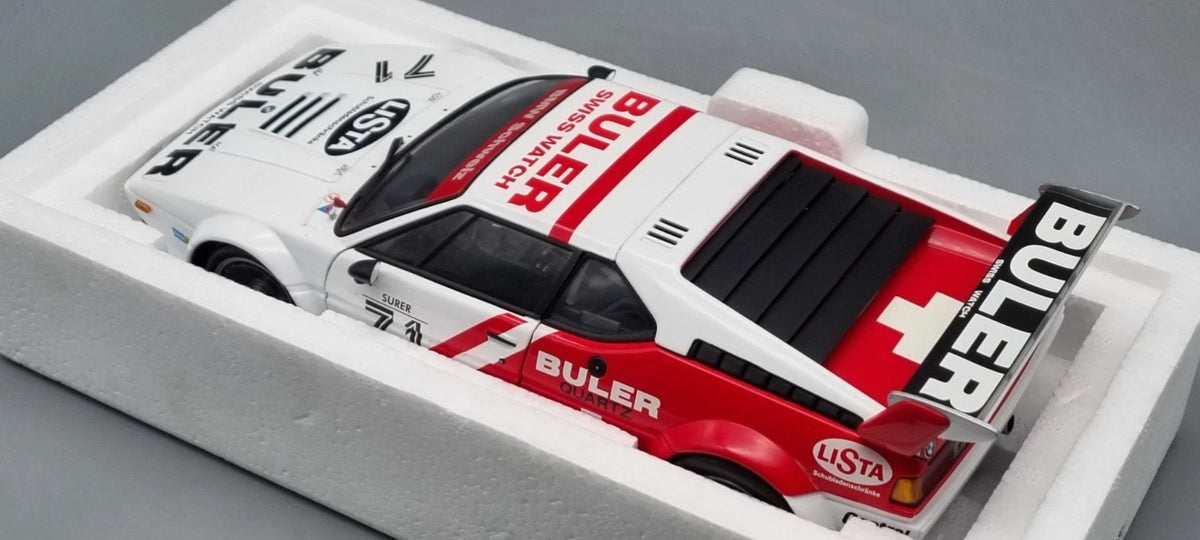 Modellautos 1:18 Minichamps 180 792971 BMW M1 Procar Series 1979 #71 Surer OVP