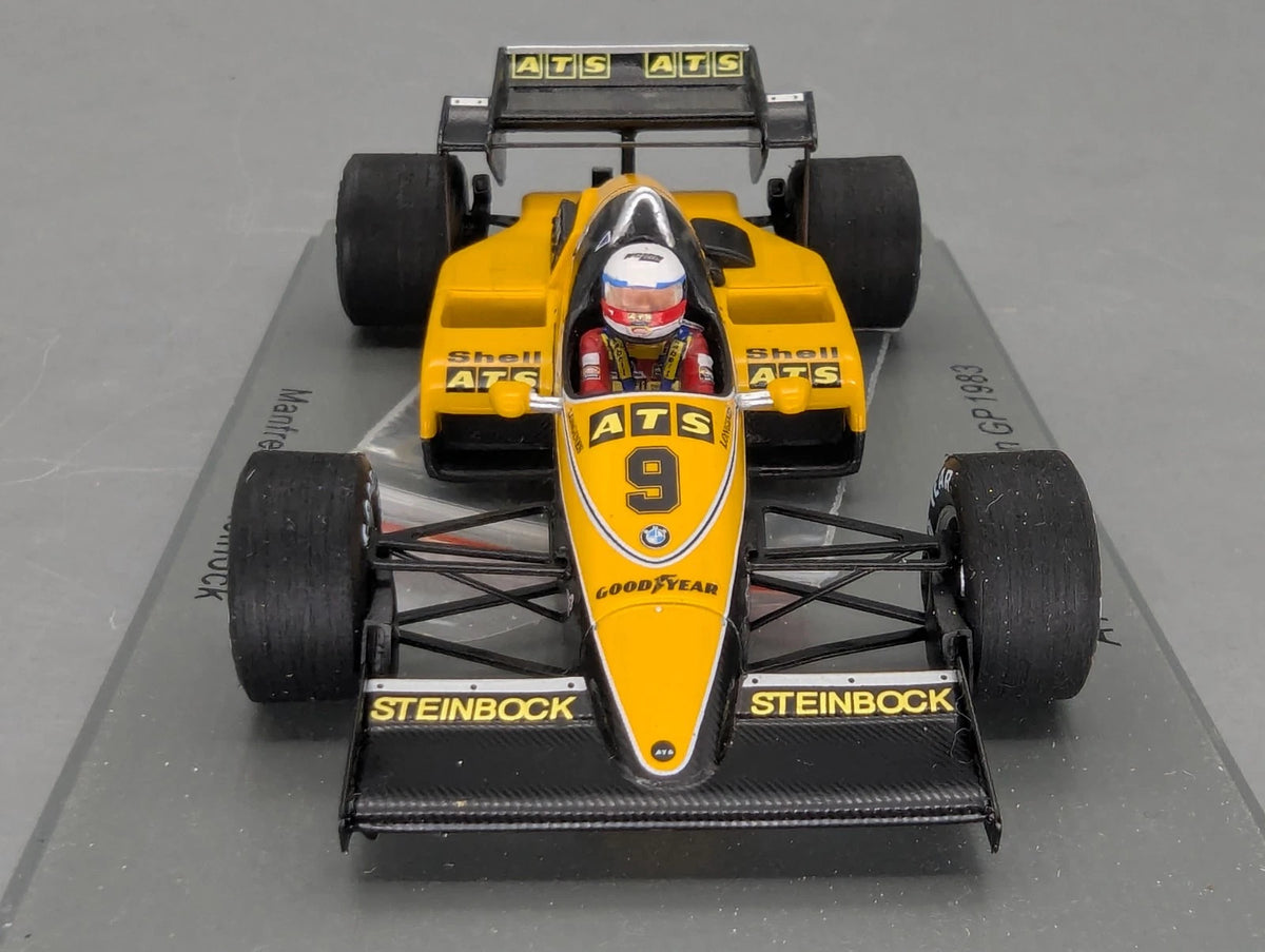 Modellautos 1:43 Spark S3922 ATS D6 European GP 1983 #9 M. Winkelhock OVP