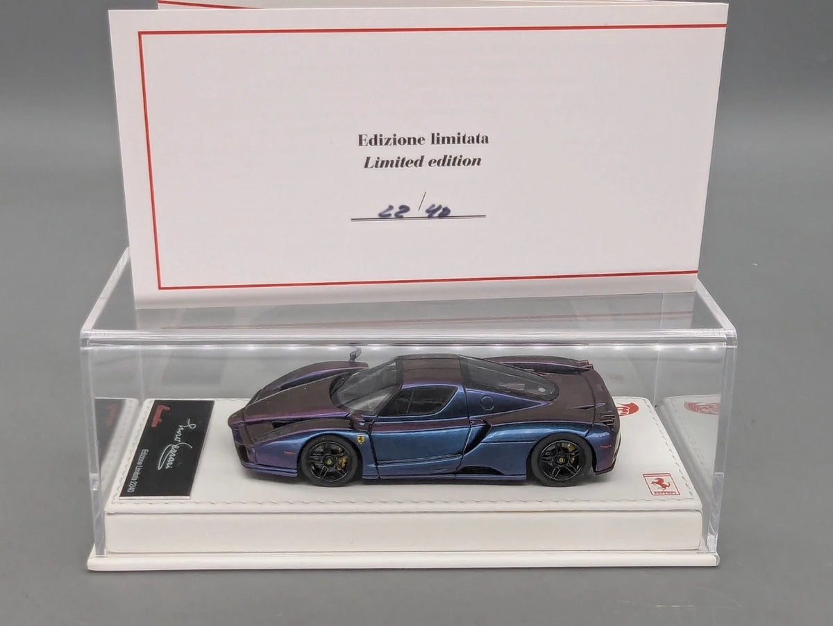 Modellautos 1:43 BBR Executive Ferrari Enzo Ferrari Chameleon Gloss 22/40 OVP