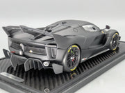 Modellautos 1:18 BBR Ferrari FXX EVO Matt Black Ltd 01/15 Stck in OVP