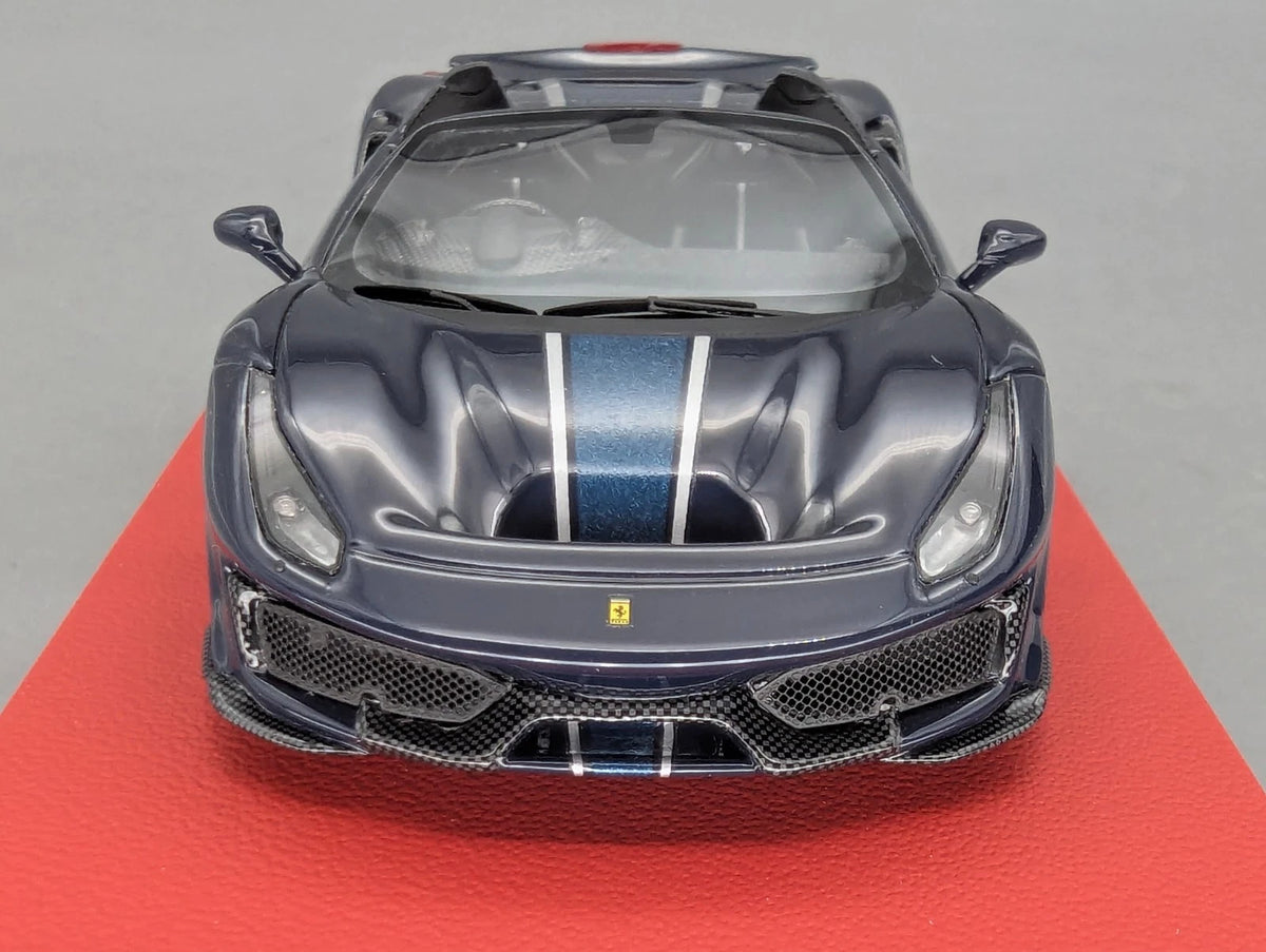 Modellautos 1:43 BBR Concept43 Ferrari 488 Pista Spider RHD Blu P. Ltd 01/20 OVP