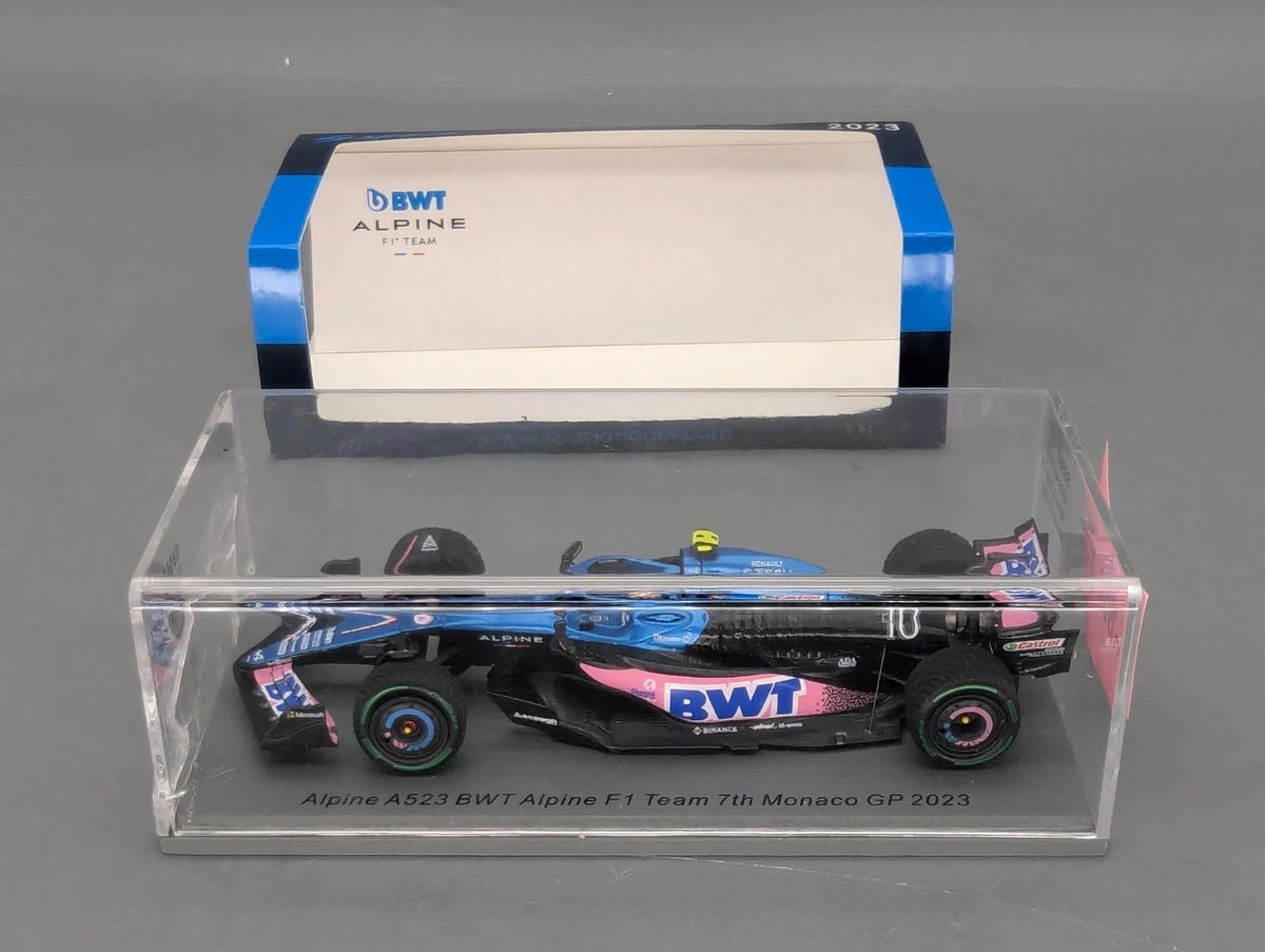Modellautos 1:43 Spark S8565 Alpine A523 BWT Monaco GP 2023 #10 P. Gasly mit OVP