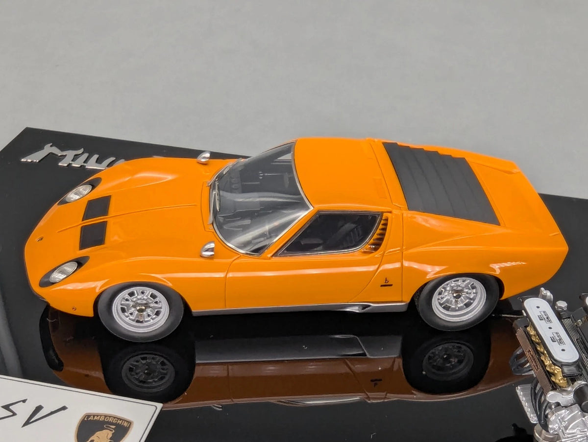 Eidolon Make Up 1:43 Lamborghini Miura P400 SV 1971 Red Engine Set mit OVP