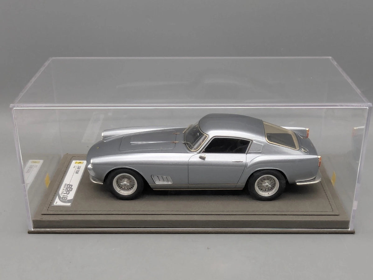 Modellautos 1:18 BBR Ferrari 250 TdF 1958 Met. Silver Ltd 09/18 Lederplatte OVP