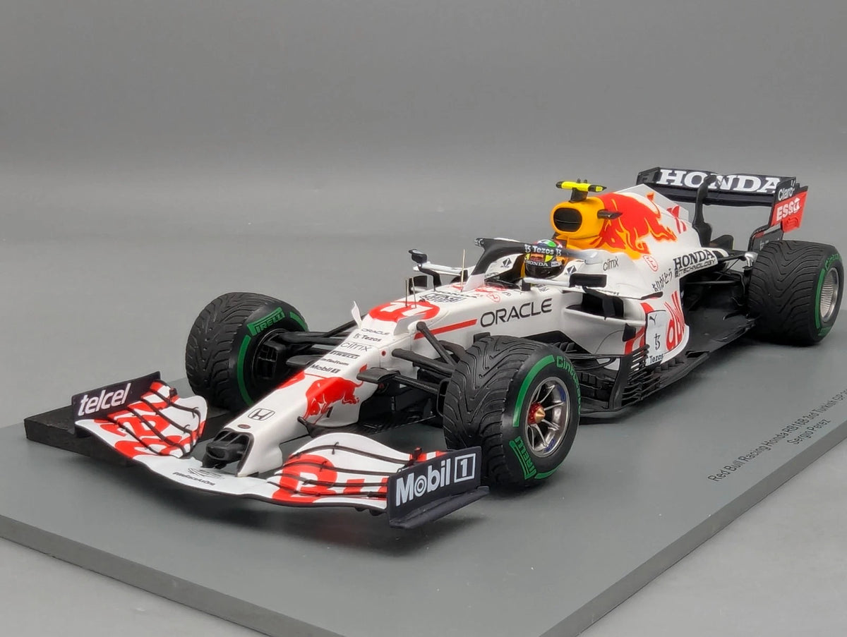 Modellautos 1:18 Spark Honda Red Bull RB16B 3rd Turkish GP 2021 #11 Perez OVP