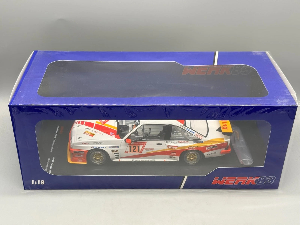 Modellautos 1:18 Werk83 Opel Manta #121 24h Nürburgring 2023 mit OVP
