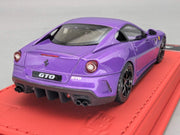 Modellautos 1:43 BBR Executive Ferrari 599 GTO Viola Gloss Limited 04/20 mit OVP