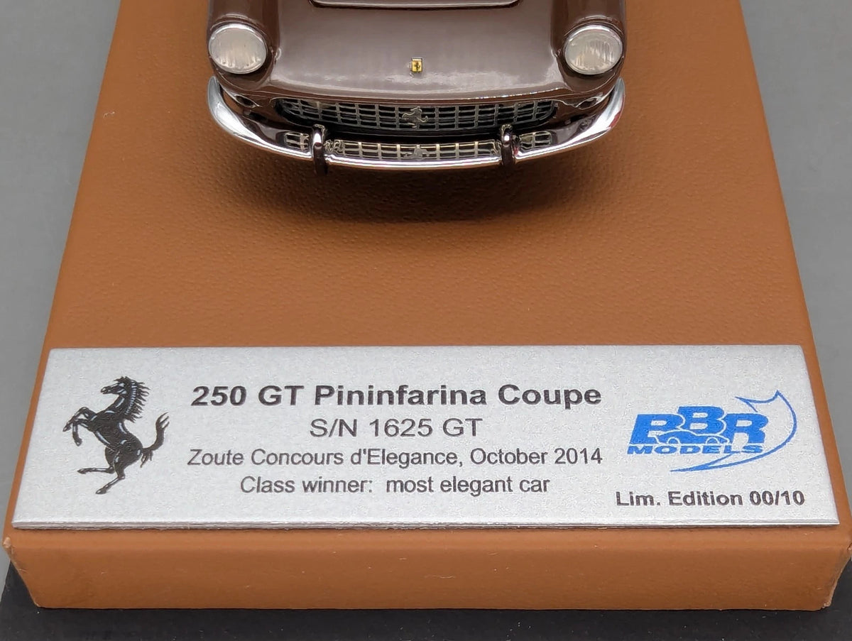 Modellautos 1:43 BBR Ferrari 250 GT Pininfarina Coupe Ltd 00/10 OVP