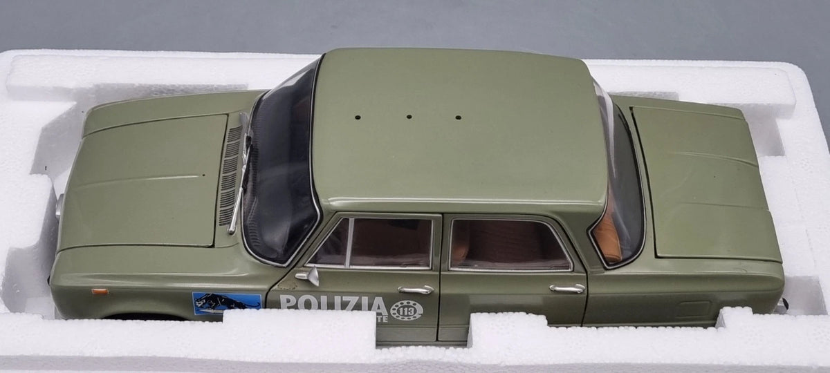 Modellautos 1:18 Minichamps 180 120991 Alfa Romeo Giulia Polizia OVP