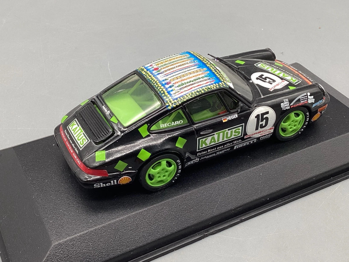 Modellautos 1:43 Minichamps Porsche 911 Carrera Cup Sieger 1993 Heger #15 OVP