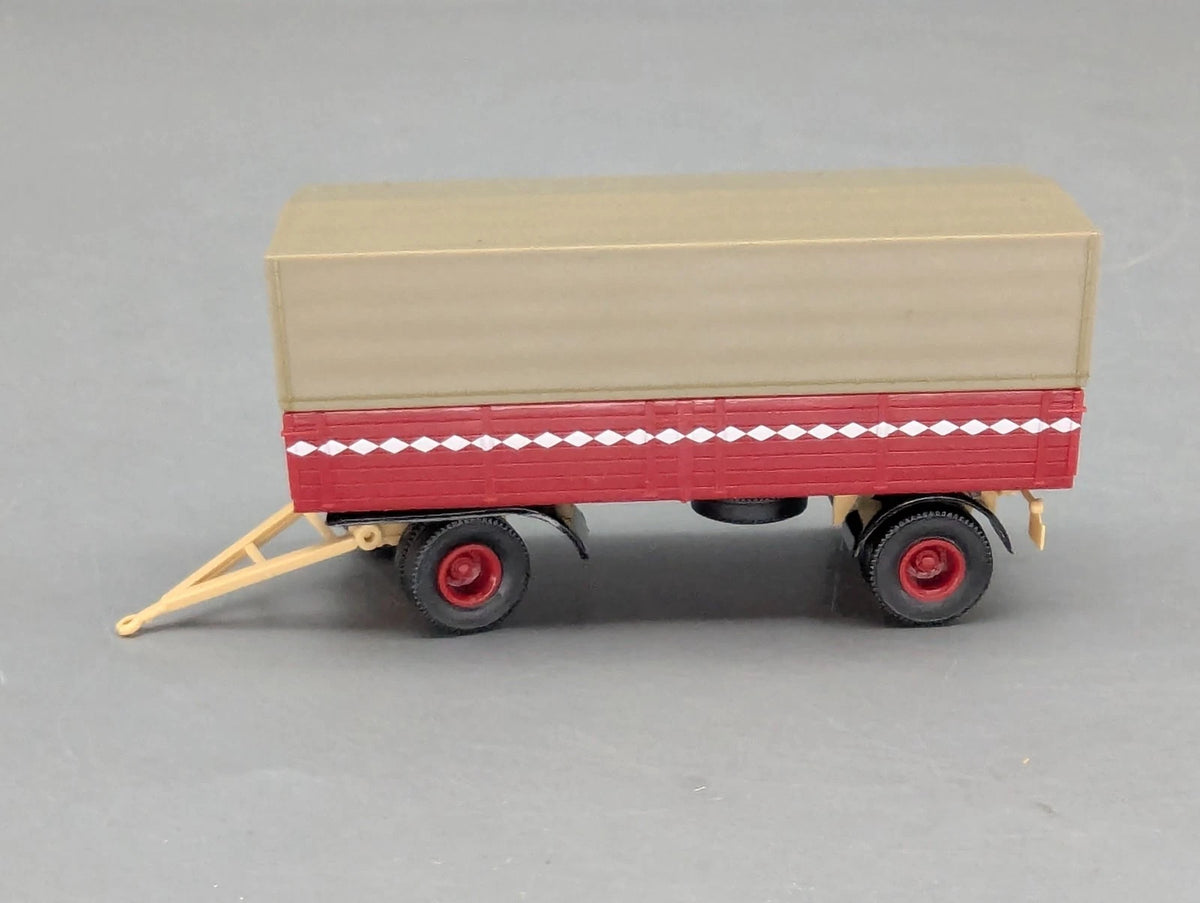 Lkw Modell H0 1:87 Brekina Mercedes Benz LP 333 Lastzug mit Anhänger OVP