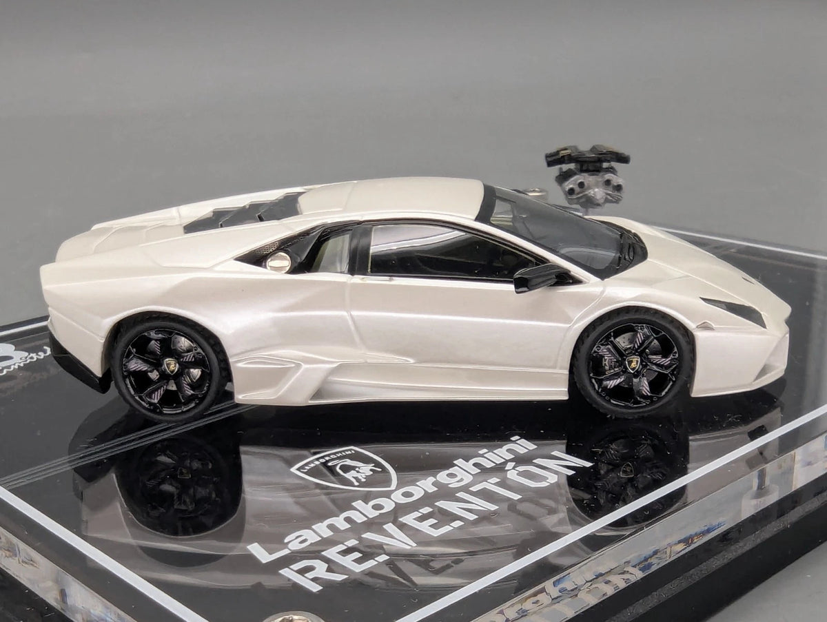 Modellautos 1:43 MR Collection Lamborghini Reventon Engine Set Ltd 02/20 in OVP