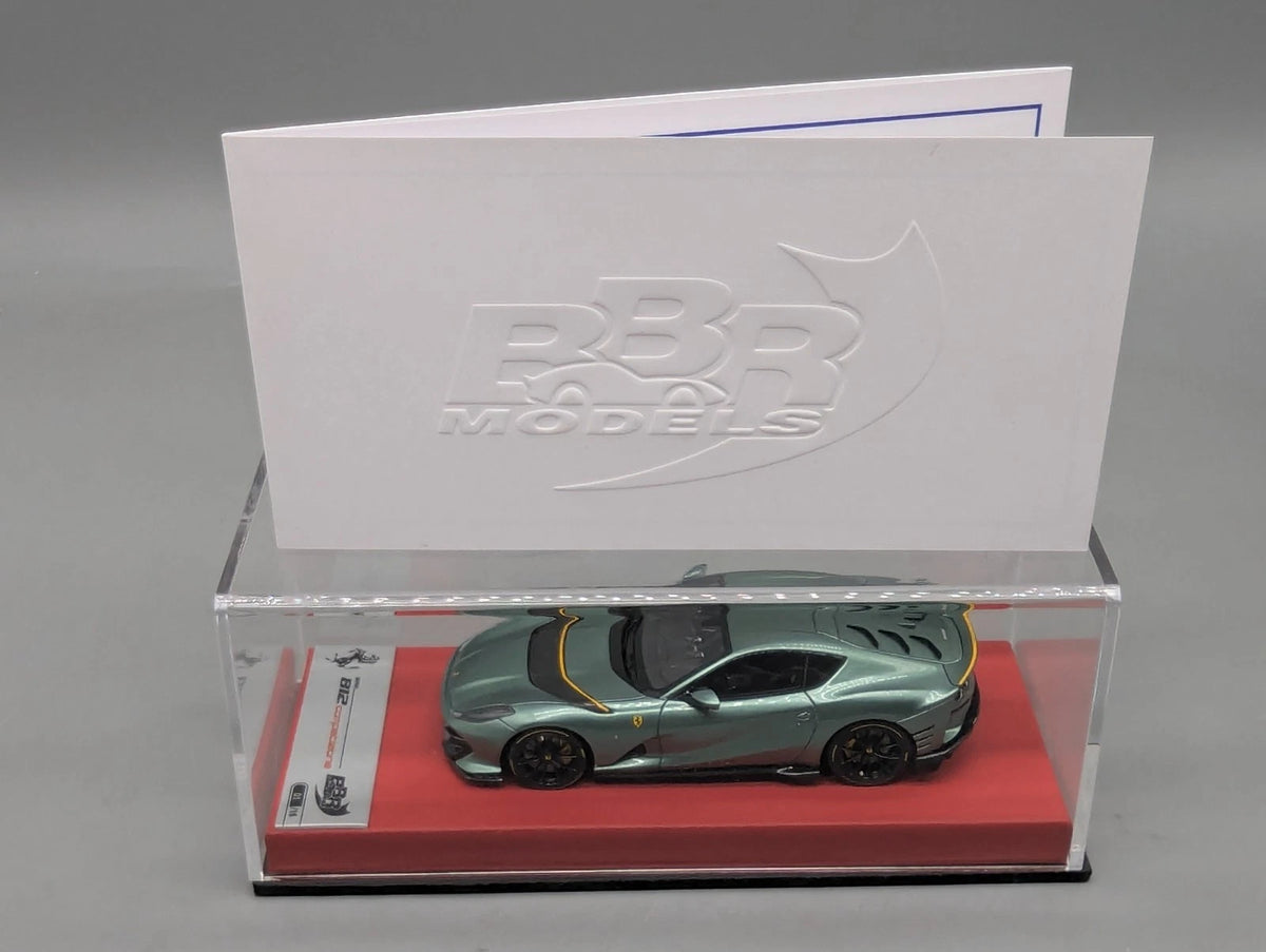 Modellautos 1:43 BBR Concept43 Ferrari 812 Competizione Verde Ltd 01/16 mit OVP