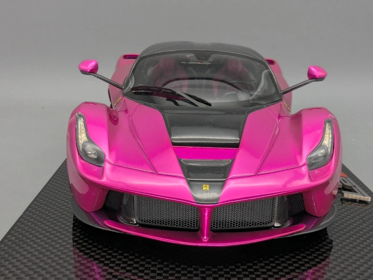 Modellautos 1:18 BBR Ferrari LaFerrari Pink Flash Ltd 04/05 OVP