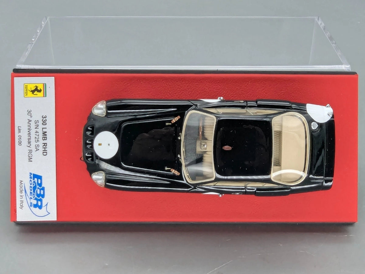 Modellautos 1:43 BBR RGM Ferrari 330 LMB RHD S/N 4725 SA Ltd 01/20 OVP