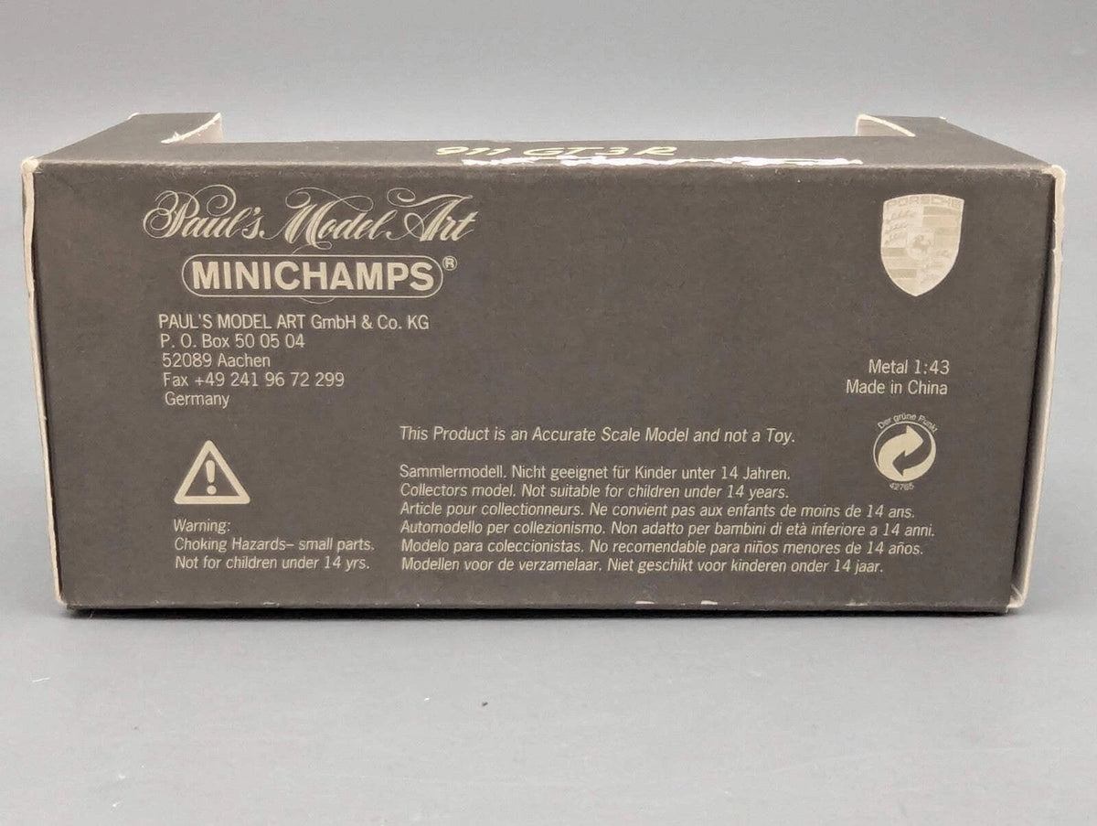 Modellautos 1:43 Minichamps Porsche 911 GT3 R #81 mit WAP Dealer OVP