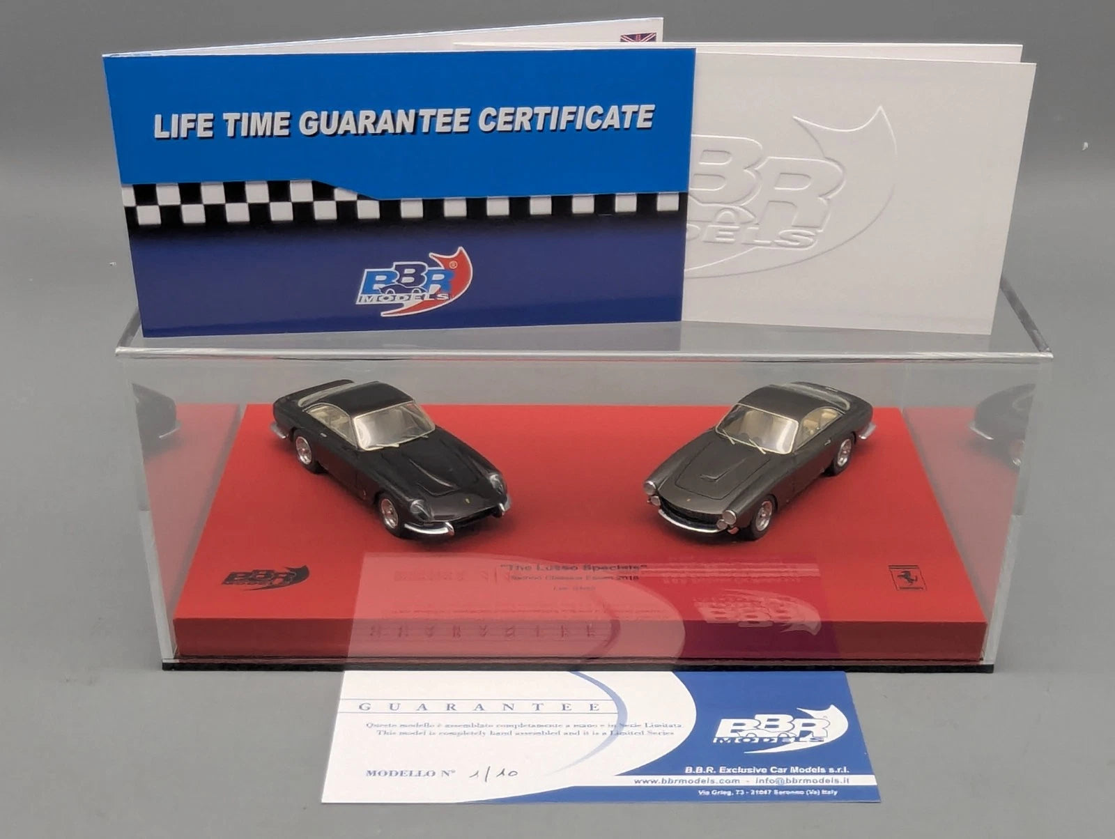 Modellautos 1:43 BBR  Ferrari  250 GT The Lusso Specials Set 2-tlg. 1/10 OVP