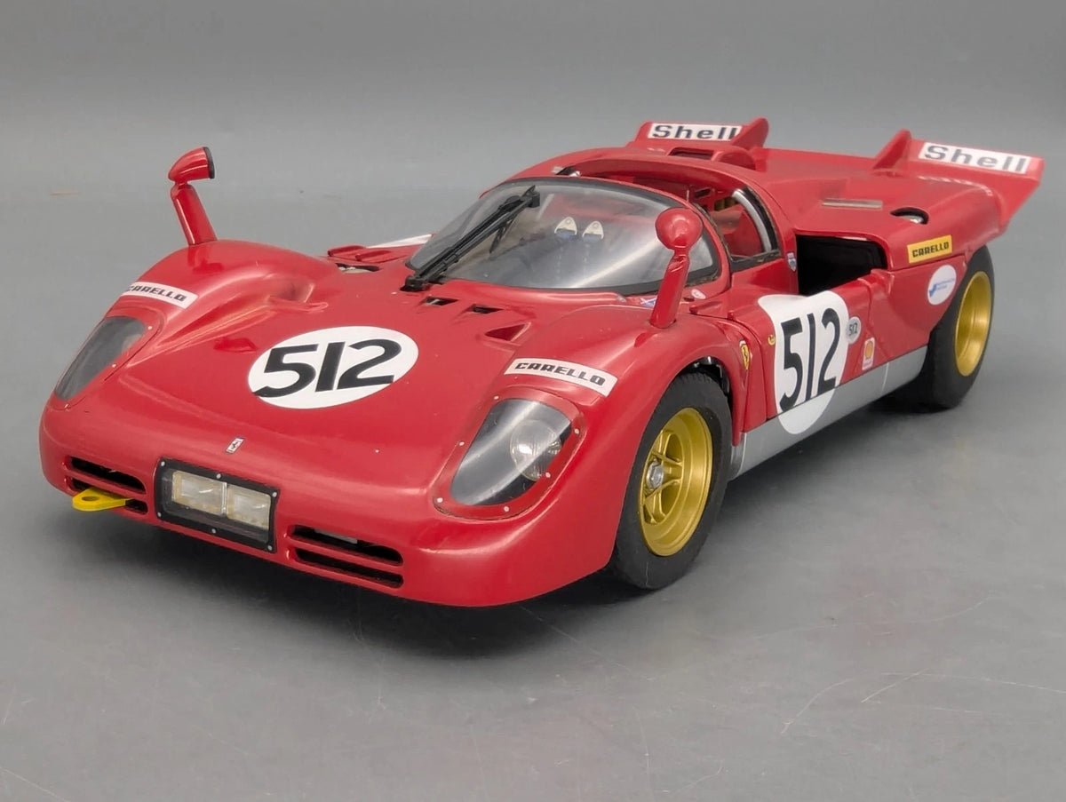 Modellautos 1:18 Hot Wheels Elite Ferrari 512 S Owner Nick Mason Pink Floyd OVP