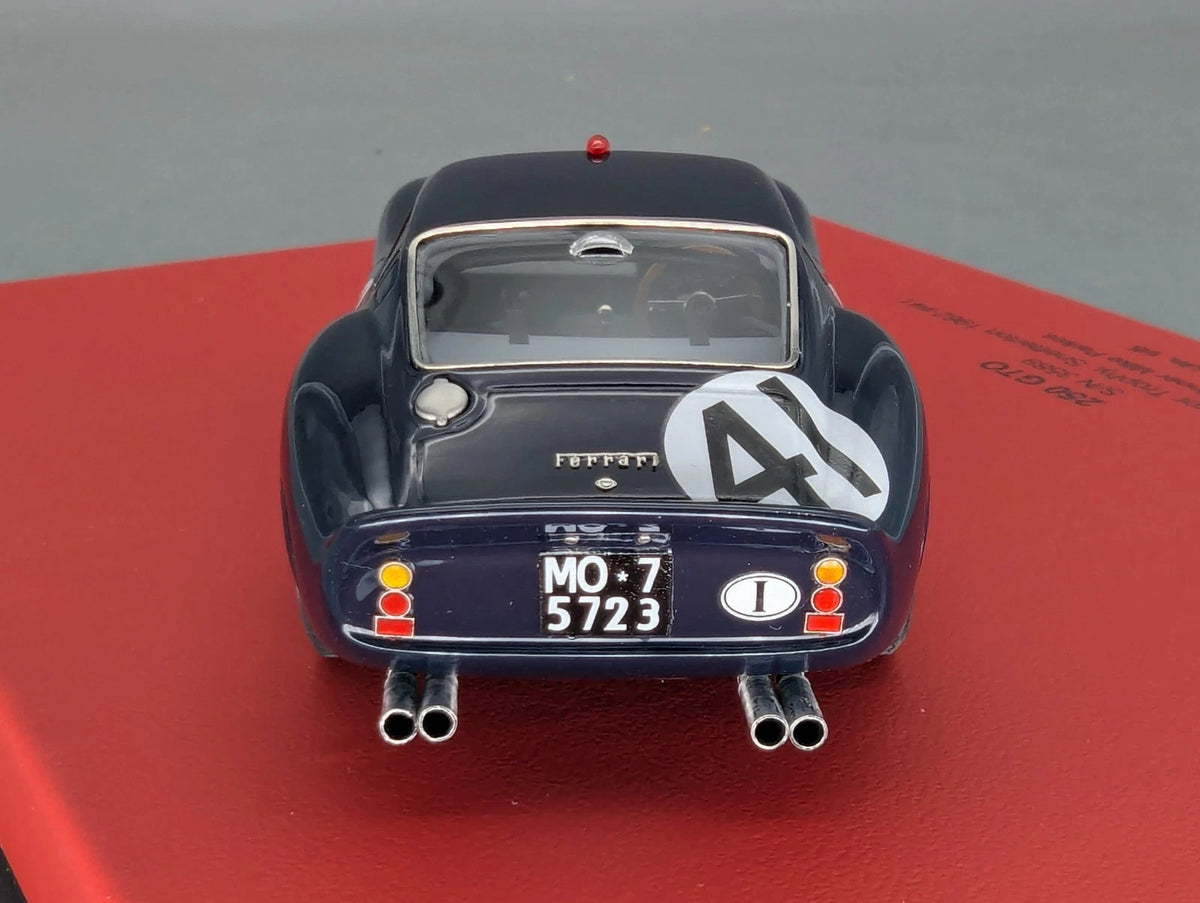 Modellautos 1:43 BBR Ferrari 250 GTO WINNER 3h 1962 Ltd 01/05 #41 Parkes mit OVP